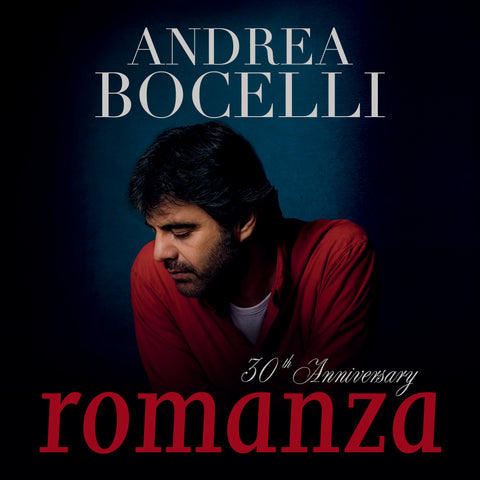 Album Romanza di Andrea Bocelli in versione 30esimo anniversario, musica lirica