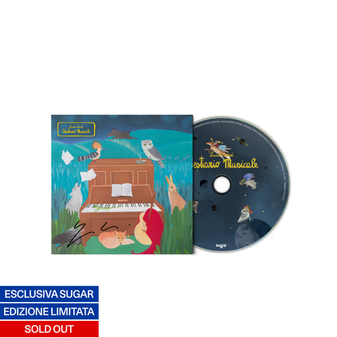 Album di Lucio Corsi Bestiario Musicale in formato cd autografato