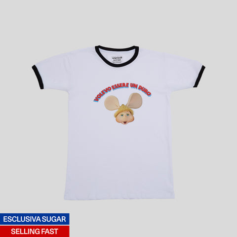VOLEVO ESSERE UN DURO / TOPO GIGIO (T-SHIRT)