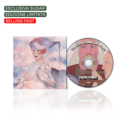 Album Volevo essere un duro di Lucio Corsi in formato CD autografato, musica cantautorale