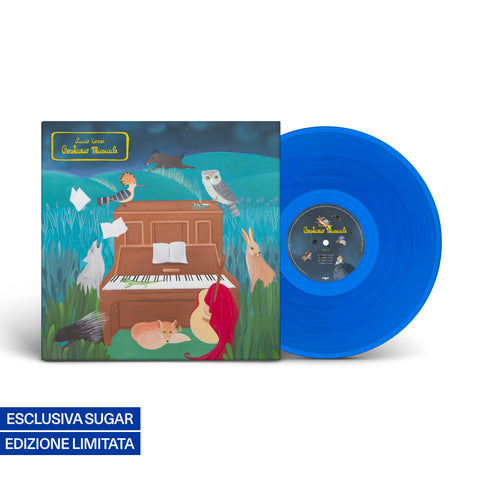 Album di Lucio Corsi Bestiario Musicale in formato vinile blu trasparente numerato