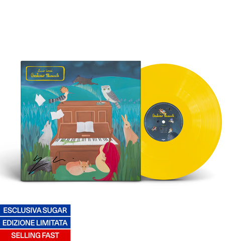 Album di Lucio Corsi Bestiario Musicale in formato vinile giallo numerato e autografato