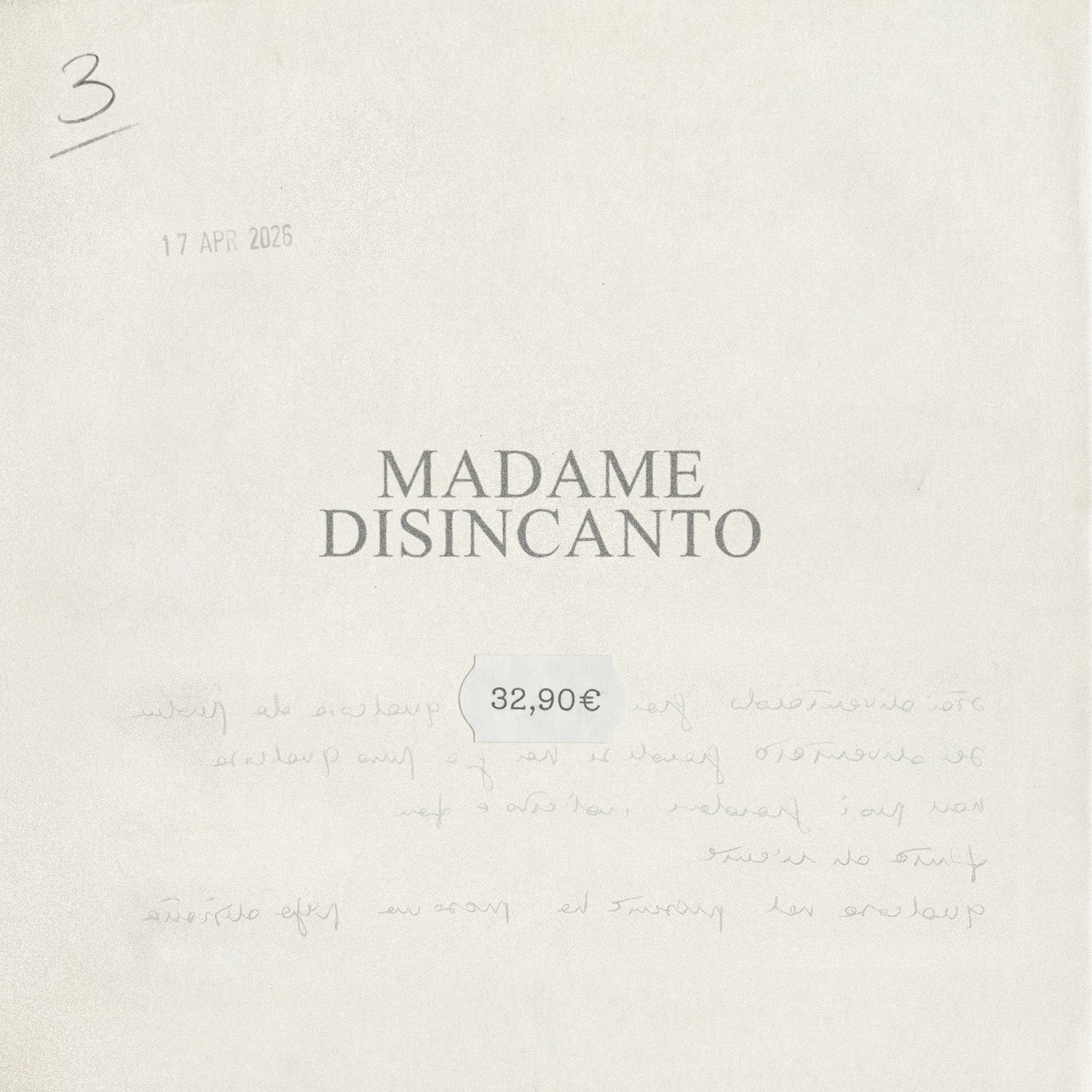 Album Disincanto di Madame, musica rap