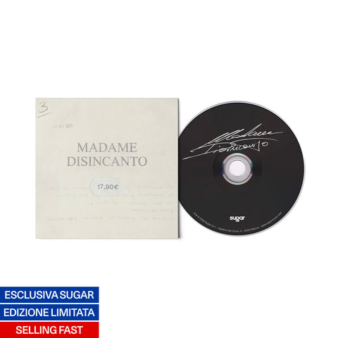 DISINCANTO (CD IN EDIZIONE LIMITATA & AUTOGRAFATA CON BOOKLET - COVER CON PREZZO)