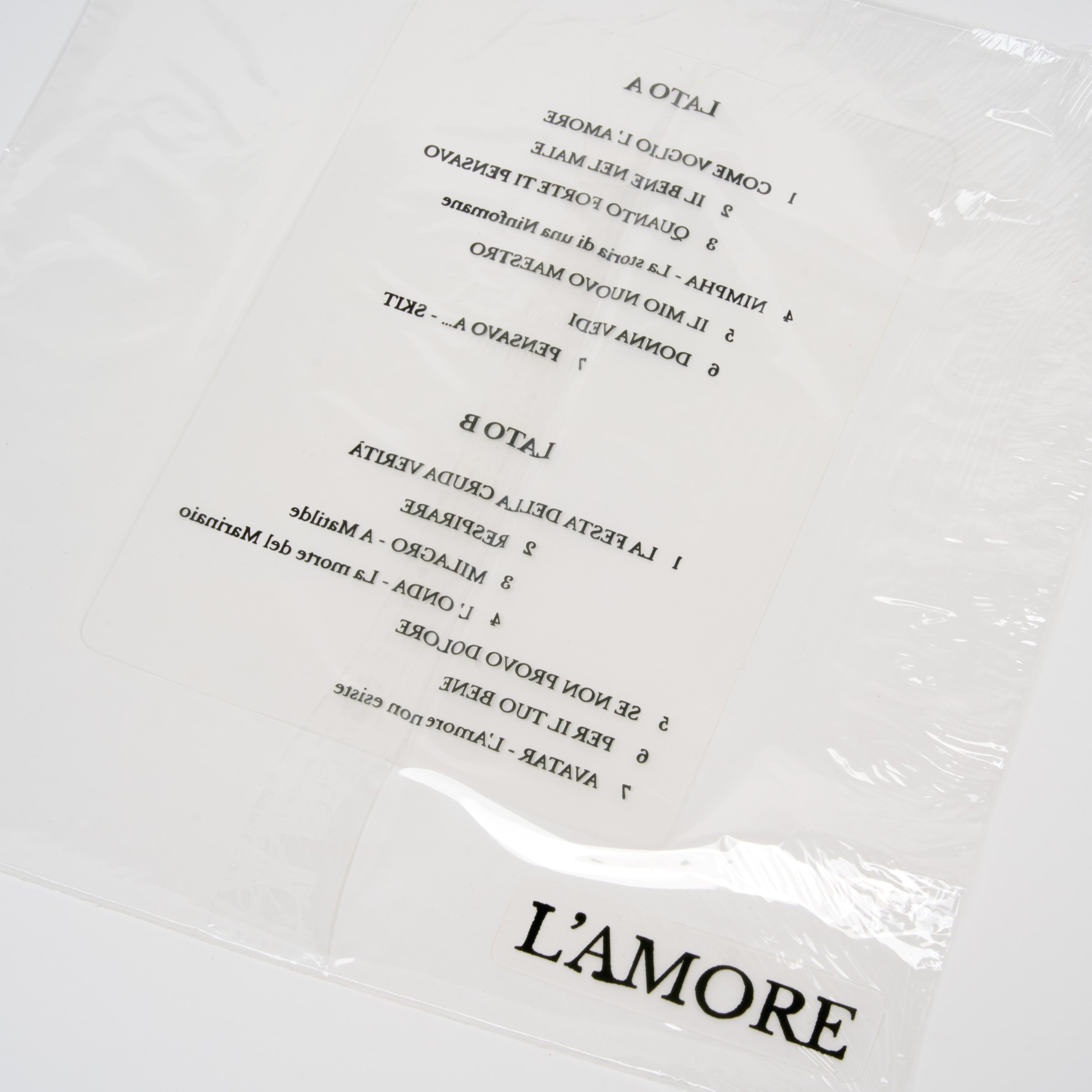 Album L'amore di Madame in formato vinile, musica rap 