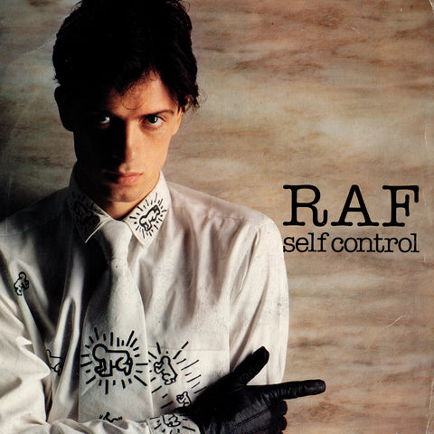 Il singolo Self control di Raf in formato 45 giri, musica italo disco