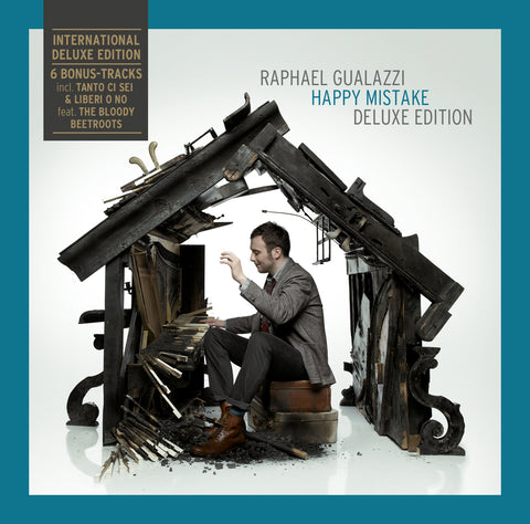 Album Happy mistake di Raphael Gualazzi in formato cd, musica jazz pop contemporanea