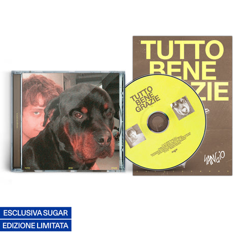 Album Tutto bene grazie di sangiovanni in formto cd con poster autografato, musica pop