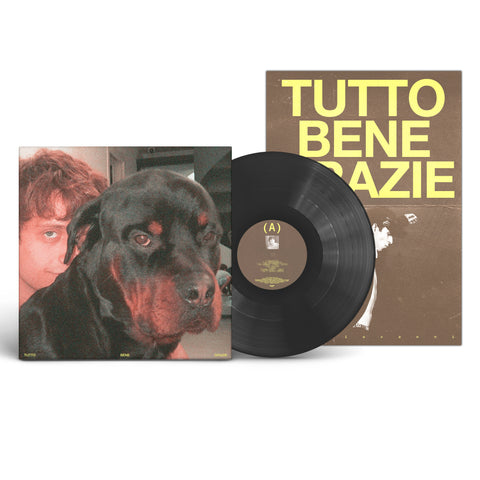 Album Tutto bene grazie di sangiovanni in formato vinile nero con poster, musica pop