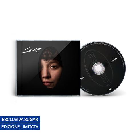Album di soap sensible in formato cd autografato, musica indie pop 