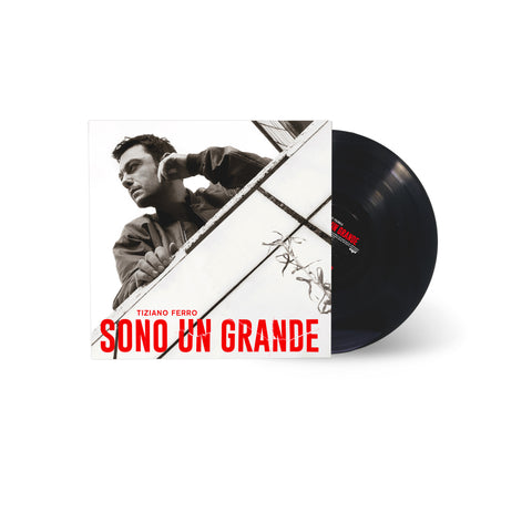 Album Sono un grande di Tiziano Ferro nel formato vinile, musica pop 