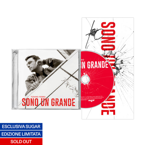 SONO UN GRANDE (CD ROSSO CON POSTER AUTOGRAFATO)