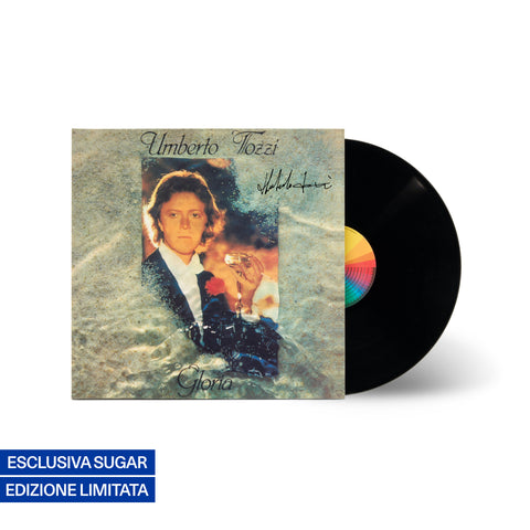Album Gloria di Umberto Tozzi in formato vinile autografato, musica classic pop italiana